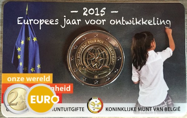 2 euro België 2015 – Jaar van Ontwikkeling BU FDC Coincard NL - Vins Rouges Harmonieux pour Chaque Occasion 2 euro België 2015 – Jaar van Ontwikkeling BU FDC Coincard NL - Vins Rouges Harmonieux pour Chaque Occasion
