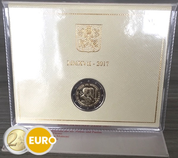 2 euro Vaticaan 2017 – Sint-Pieter en Sint-Paulus BU FDC - Vins Rouges Harmonieux pour Chaque Occasion 2 euro Vaticaan 2017 – Sint-Pieter en Sint-Paulus BU FDC - Vins Rouges Harmonieux pour Chaque Occasion