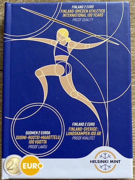 2 euro Finland 2025 – Athletics Games BE Proof - Vins Rouges Harmonieux pour Chaque Occasion