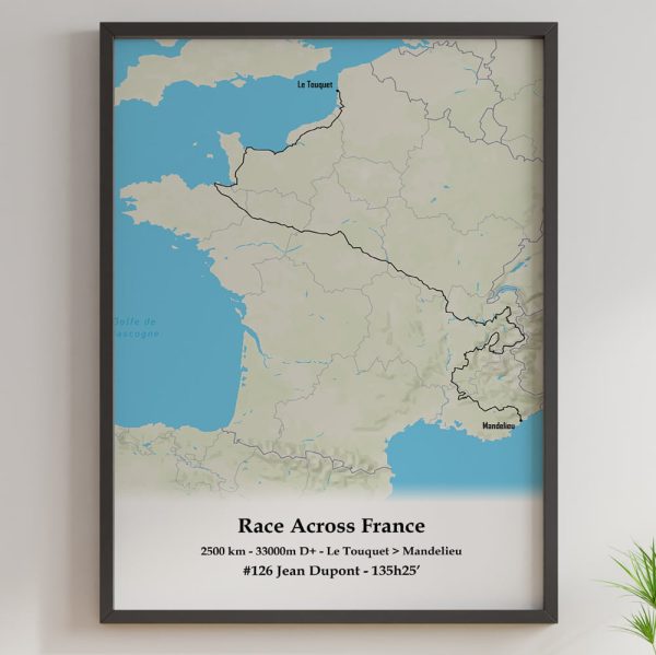 Affiche Cyclisme – RAF - Vins Rouges Harmonieux pour Chaque Occasion