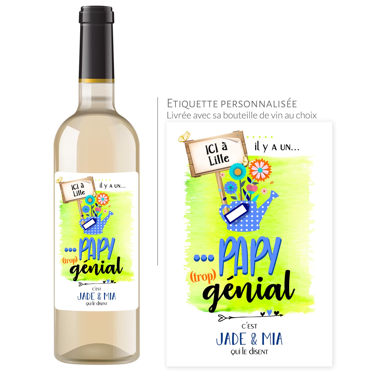 Cadeau papy | Bouteille personnalisée pour un papy tu es génial - Vins Rouges Harmonieux pour Chaque Occasion Cadeau papy | Bouteille personnalisée pour un papy tu es génial - Vins Rouges Harmonieux pour Chaque Occasion