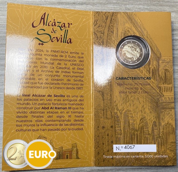2 euro Spanje 2024 – Kathedraal van Sevilla BE Proof - Vins Rouges Harmonieux pour Chaque Occasion 2 euro Spanje 2024 – Kathedraal van Sevilla BE Proof - Vins Rouges Harmonieux pour Chaque Occasion