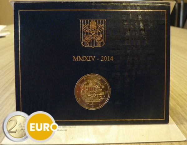 2 euro Vaticaan 2014 – Val Berlijnse Muur BU FDC - Vins Rouges Harmonieux pour Chaque Occasion