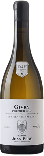 1ER CRU LES GRANDS PRÉTANS GIVRY JEAN FERY 2022 BLANC - Vins Rouges Harmonieux pour Chaque Occasion