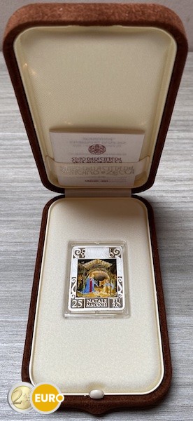 25 euros Vaticano 2023 – Navidad BE Proof Plata coloreada - Vins Rouges Harmonieux pour Chaque Occasion 25 euros Vaticano 2023 – Navidad BE Proof Plata coloreada - Vins Rouges Harmonieux pour Chaque Occasion