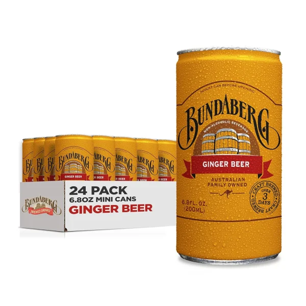 Bundaberg Gingerbeer Blik (24x 20cl) - Vins Rouges Harmonieux pour Chaque Occasion