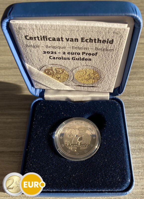 2 euro Belgien 2021 – Karlsgulden BE Proof - Vins Rouges Harmonieux pour Chaque Occasion 2 euro Belgien 2021 – Karlsgulden BE Proof - Vins Rouges Harmonieux pour Chaque Occasion