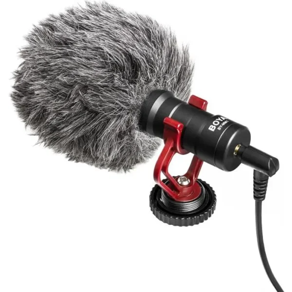 BOYA MM1 Microphone hyper compact Cardioide à condensateur - Vins Rouges Harmonieux pour Chaque Occasion