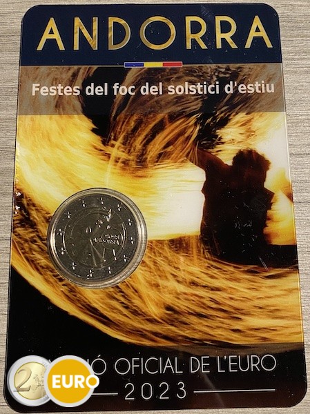 2 Euro Andorra 2023 – Feste der Sommersonnenwende Stgl. Coincard - Vins Rouges Harmonieux pour Chaque Occasion 2 Euro Andorra 2023 – Feste der Sommersonnenwende Stgl. Coincard - Vins Rouges Harmonieux pour Chaque Occasion
