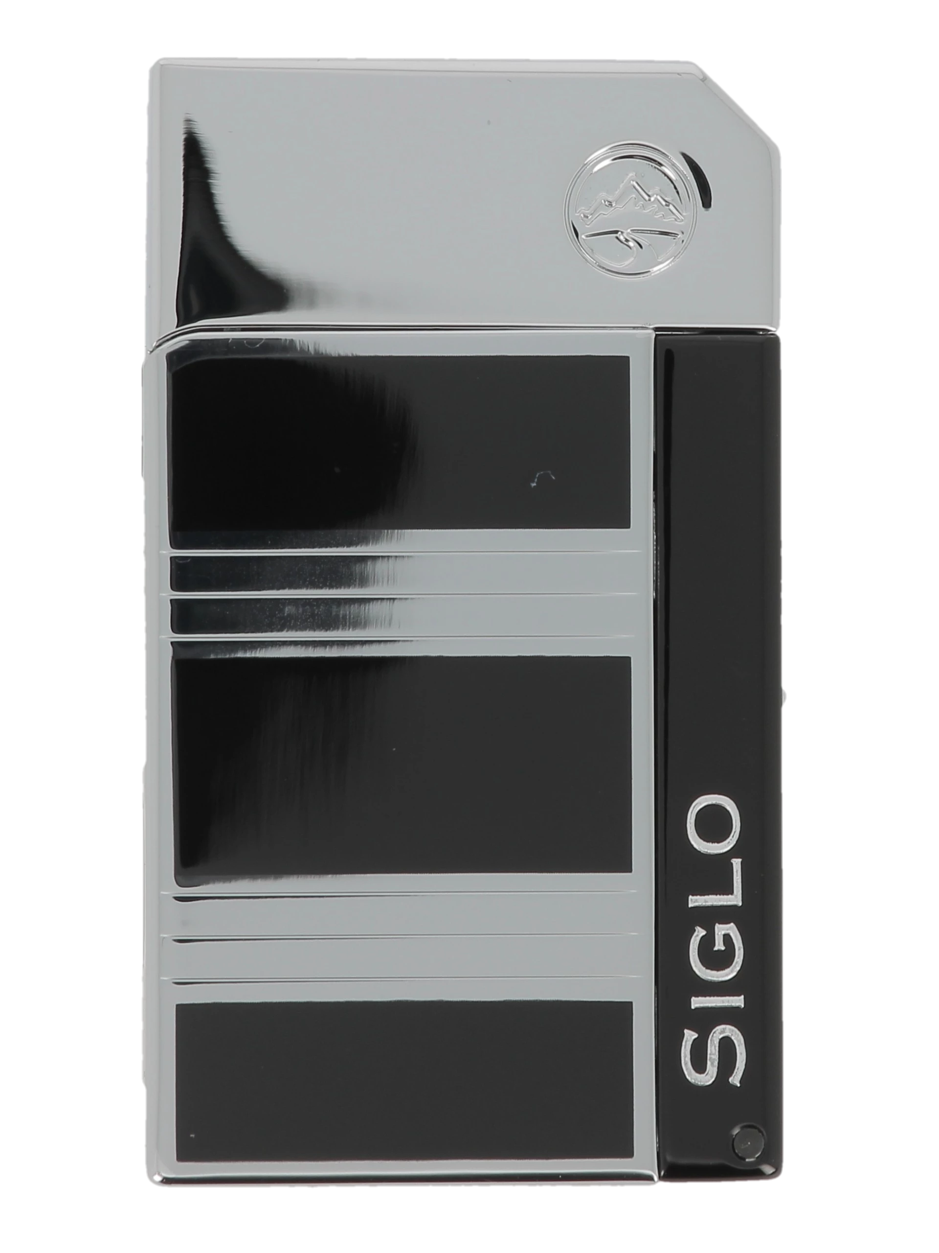 Briquet Siglo Chrome (Haute Altitude) Bandes noires et chromes - Vins Rouges Harmonieux pour Chaque Occasion Briquet Siglo Chrome (Haute Altitude) Bandes noires et chromes - Vins Rouges Harmonieux pour Chaque Occasion