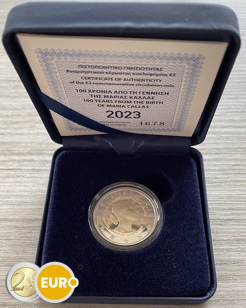 2 euros Grecia 2023 – María Callas BE Proof - Vins Rouges Harmonieux pour Chaque Occasion 2 euros Grecia 2023 – María Callas BE Proof - Vins Rouges Harmonieux pour Chaque Occasion