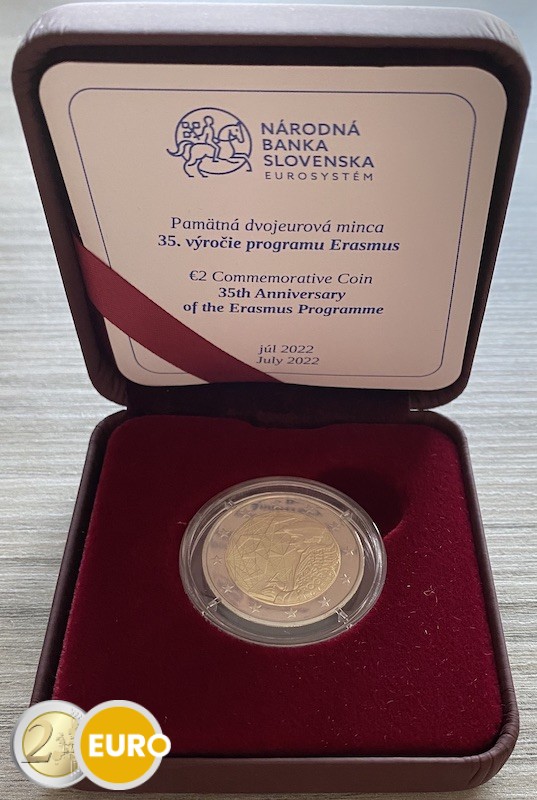 2 euro Slowakije 2022 – Erasmus BE Proof - Vins Rouges Harmonieux pour Chaque Occasion 2 euro Slowakije 2022 – Erasmus BE Proof - Vins Rouges Harmonieux pour Chaque Occasion