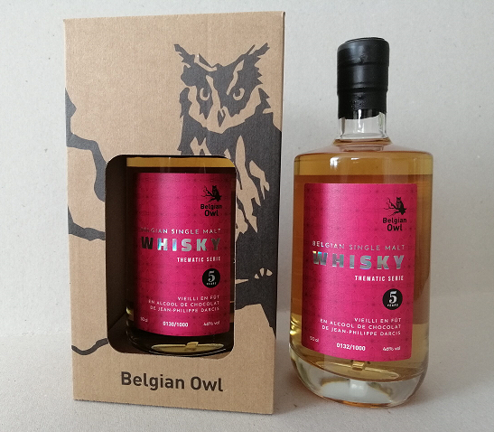 BELGIAN OWL 5Y. ‘THEMATIC SERIES’ CHOCOLATE FINISH 46° - Vins Rouges Harmonieux pour Chaque Occasion BELGIAN OWL 5Y. ‘THEMATIC SERIES’ CHOCOLATE FINISH 46° - Vins Rouges Harmonieux pour Chaque Occasion