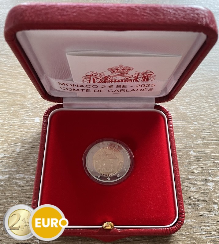 2 euro Monaco 2025 – Old fief of Carladès BE Proof - Vins Rouges Harmonieux pour Chaque Occasion 2 euro Monaco 2025 – Old fief of Carladès BE Proof - Vins Rouges Harmonieux pour Chaque Occasion