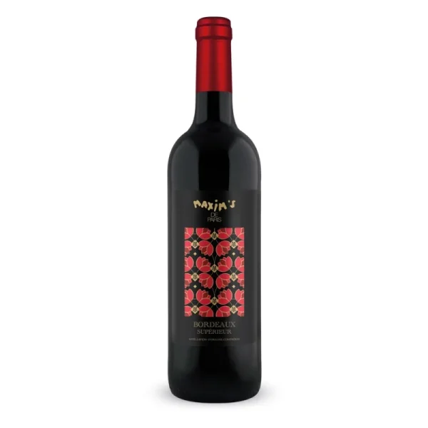 Bordeaux Supérieur Rouge Maxim&rsquo;s - Vins Rouges Harmonieux pour Chaque Occasion