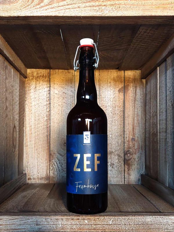 5 Bis Zef Framboise 75 cl - Vins Rouges Harmonieux pour Chaque Occasion