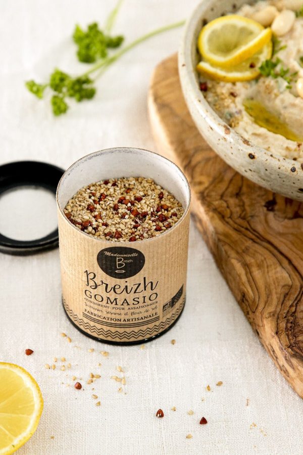 Breizh Gomasio – épices sésame, sarrasin, fleur de sel – condiment alimentaire - Vins Rouges Harmonieux pour Chaque Occasion