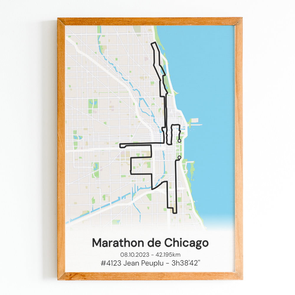 Affiche Marathon de Chicago - Vins Rouges Harmonieux pour Chaque Occasion Affiche Marathon de Chicago - Vins Rouges Harmonieux pour Chaque Occasion