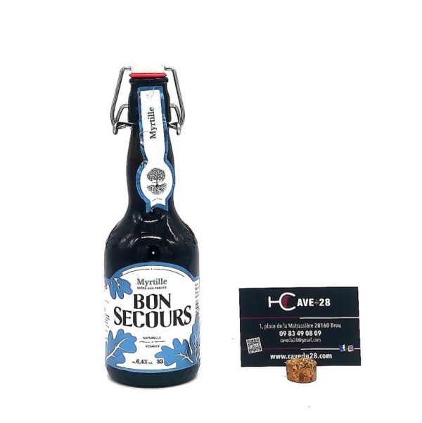 Bonsecours – Myrtille 33cl – Belgique - Vins Rouges Harmonieux pour Chaque Occasion