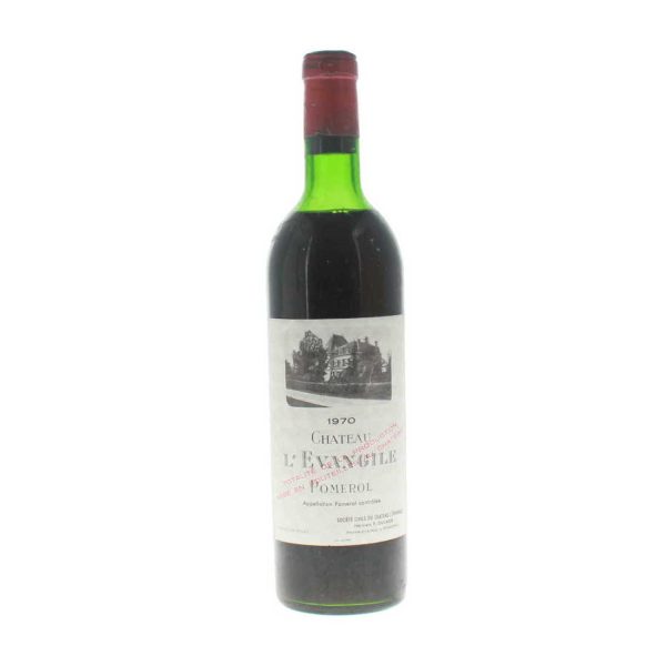 1970 Chateau L’Evangile, Pomerol 1x75cl - Vins Rouges Harmonieux pour Chaque Occasion