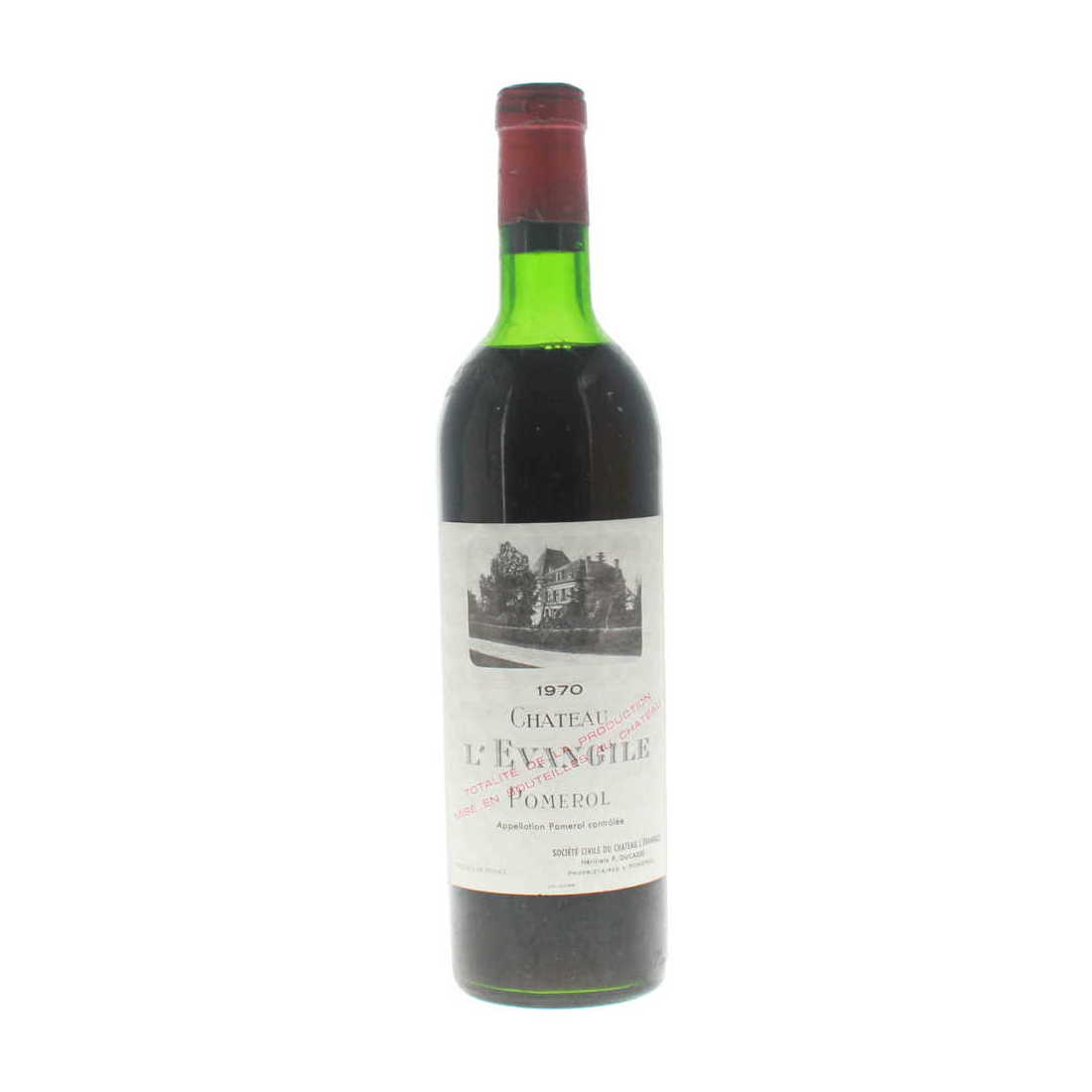 1970 Chateau L’Evangile, Pomerol 1x75cl - Vins Rouges Harmonieux pour Chaque Occasion 1970 Chateau L’Evangile, Pomerol 1x75cl - Vins Rouges Harmonieux pour Chaque Occasion