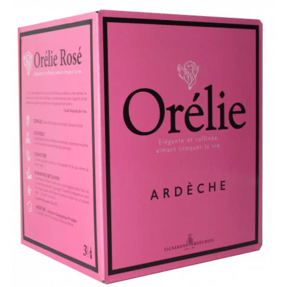 Bib 3L Orélie Rosé – Vignerons Ardéchois - Vins Rouges Harmonieux pour Chaque Occasion Bib 3L Orélie Rosé – Vignerons Ardéchois - Vins Rouges Harmonieux pour Chaque Occasion