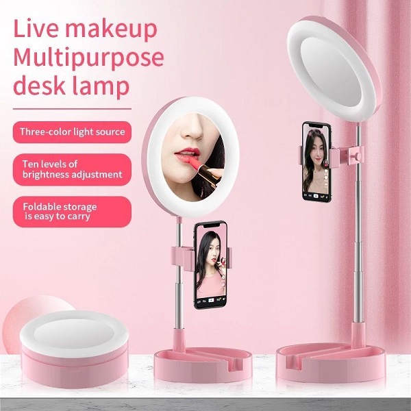 3 en 1 Anneau lumineux avec miroir & support téléphone (selfie) - Vins Rouges Harmonieux pour Chaque Occasion 3 en 1 Anneau lumineux avec miroir & support téléphone (selfie) - Vins Rouges Harmonieux pour Chaque Occasion