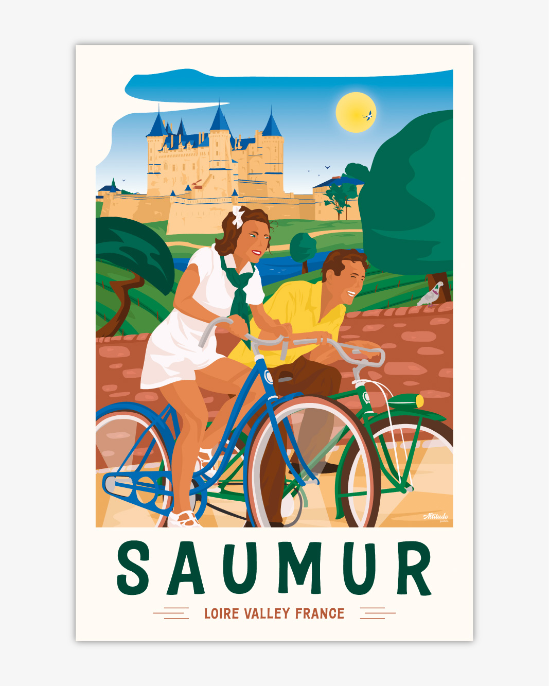 Affiche Saumur – Loire Valley - Vins Rouges Harmonieux pour Chaque Occasion Affiche Saumur – Loire Valley - Vins Rouges Harmonieux pour Chaque Occasion