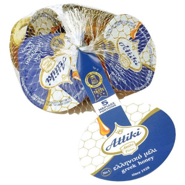 ATTIKI Miel Grec Classique 5x30gr - Vins Rouges Harmonieux pour Chaque Occasion