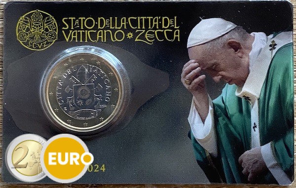 1 euro Vatican 2024 coincard nr 03 - Vins Rouges Harmonieux pour Chaque Occasion 1 euro Vatican 2024 coincard nr 03 - Vins Rouges Harmonieux pour Chaque Occasion