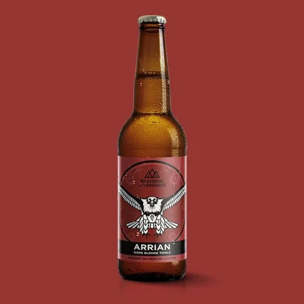 Arrian – La Blonde Triple des Pyrénées – 0.33L - Vins Rouges Harmonieux pour Chaque Occasion