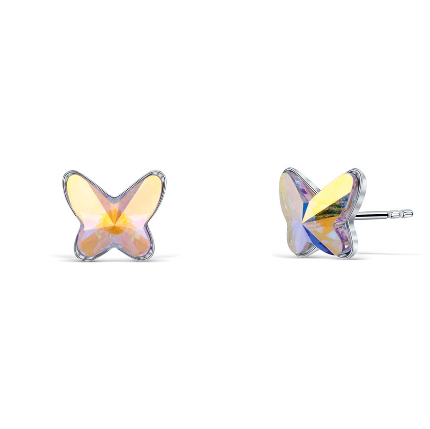 Boucles d’oreilles papillon irisé cristaux swarovski® - Vins Rouges Harmonieux pour Chaque Occasion Boucles d’oreilles papillon irisé cristaux swarovski® - Vins Rouges Harmonieux pour Chaque Occasion