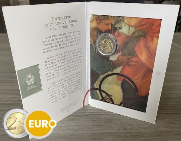 2 euro San Marino 2018 – Jacopo Tintoretto BU FDC - Vins Rouges Harmonieux pour Chaque Occasion