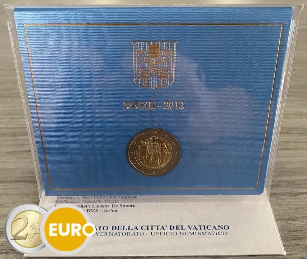 2 Euro Vatikan 2012 – Weltfamilientreffen Stgl. - Vins Rouges Harmonieux pour Chaque Occasion