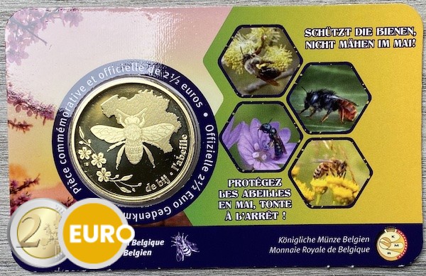 2,50 euro Belgium 2024 – The bee BU FDC Coincard FR - Vins Rouges Harmonieux pour Chaque Occasion 2,50 euro Belgium 2024 – The bee BU FDC Coincard FR - Vins Rouges Harmonieux pour Chaque Occasion