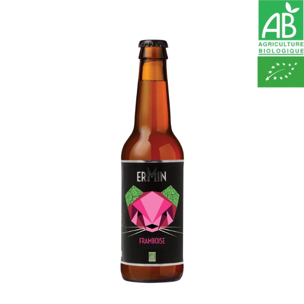 Bière framboise Ermin 5,5° 12x33cl - Vins Rouges Harmonieux pour Chaque Occasion Bière framboise Ermin 5,5° 12x33cl - Vins Rouges Harmonieux pour Chaque Occasion