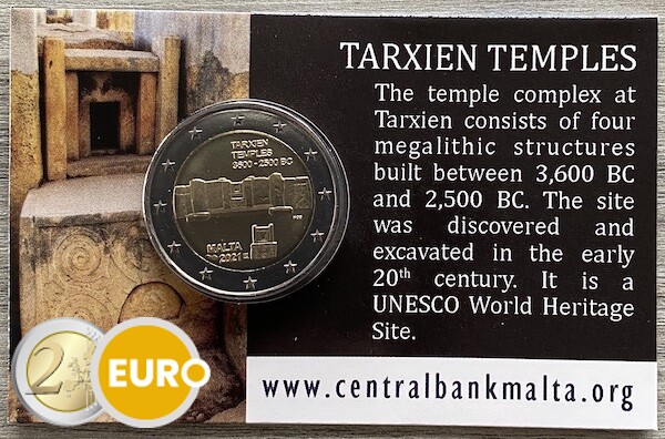 2 euro Malta 2021 – Tarxien Temple BU FDC Coincard MdP Mintmark - Vins Rouges Harmonieux pour Chaque Occasion 2 euro Malta 2021 – Tarxien Temple BU FDC Coincard MdP Mintmark - Vins Rouges Harmonieux pour Chaque Occasion