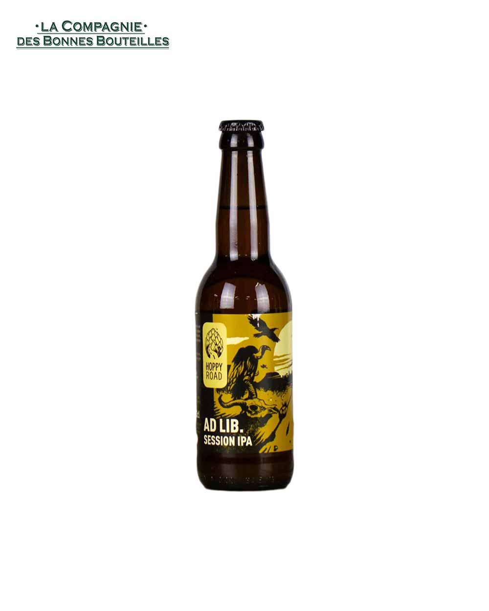 Bière Hoppy Road - ad lib session IPA - VP 33cl - Vins Rouges Harmonieux pour Chaque Occasion Bière Hoppy Road - ad lib session IPA - VP 33cl - Vins Rouges Harmonieux pour Chaque Occasion