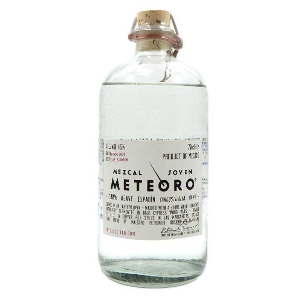 100% Agave Espadín – Meteoro – Mezcal- 70cl – 45% - Vins Rouges Harmonieux pour Chaque Occasion