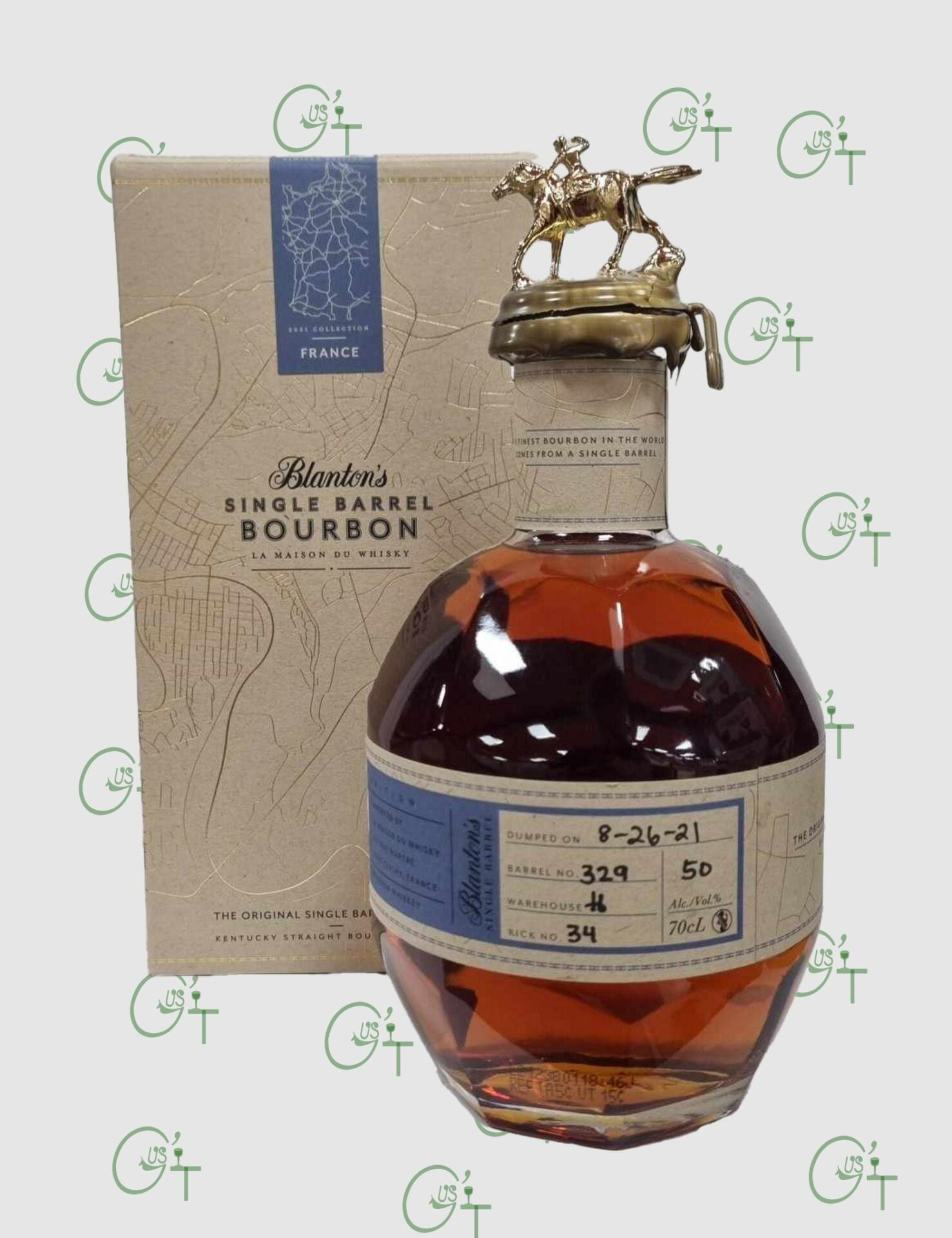 Bourbon Blanton’s Single Barrel #329 France pour LMDW - Vins Rouges Harmonieux pour Chaque Occasion Bourbon Blanton’s Single Barrel #329 France pour LMDW - Vins Rouges Harmonieux pour Chaque Occasion