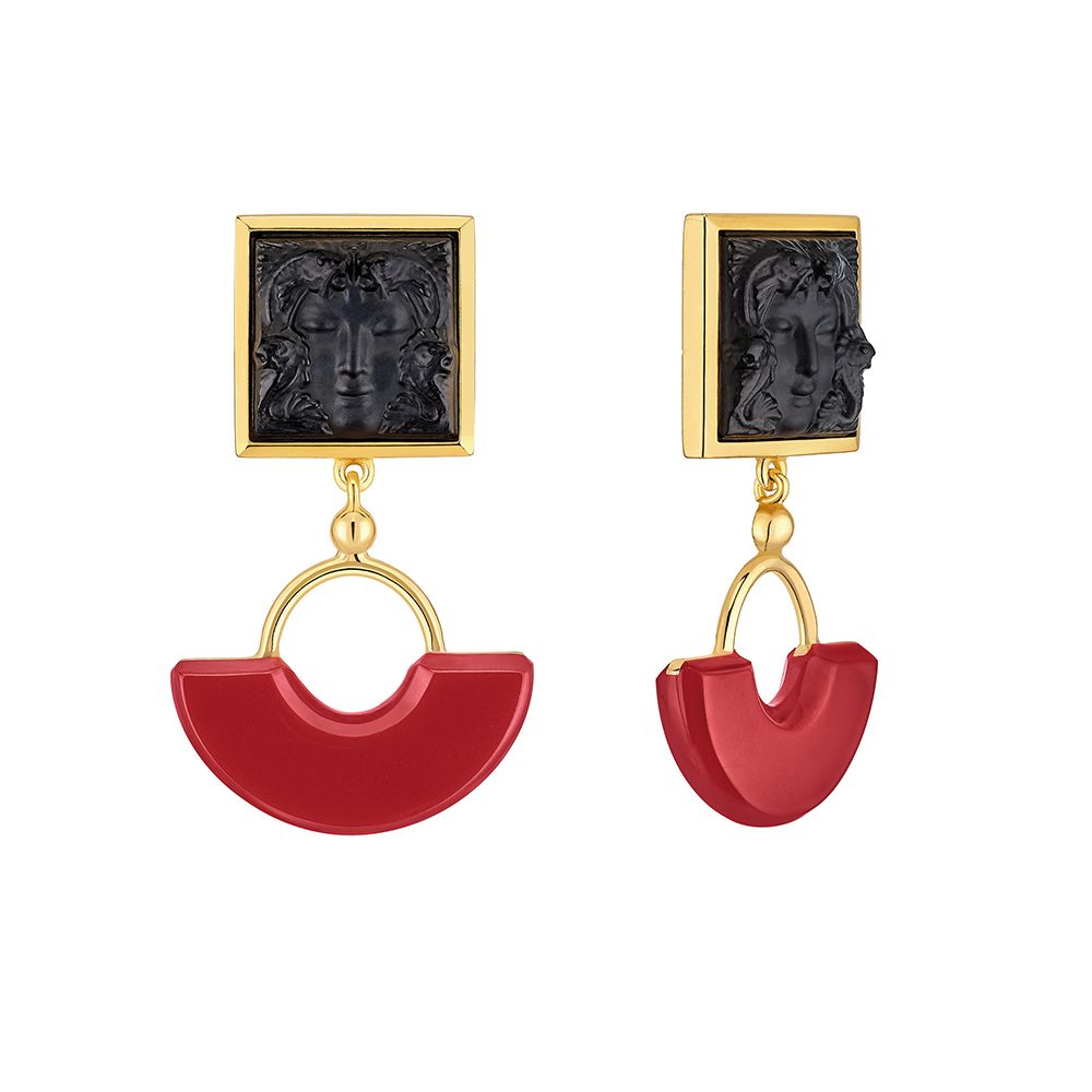 Boucles aréthuse noir résine lalique - Vins Rouges Harmonieux pour Chaque Occasion Boucles aréthuse noir résine lalique - Vins Rouges Harmonieux pour Chaque Occasion