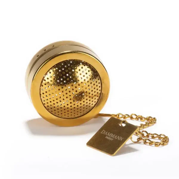 Accessoires Thes & Infusions Dammann Freres – Boule a The Or - Vins Rouges Harmonieux pour Chaque Occasion