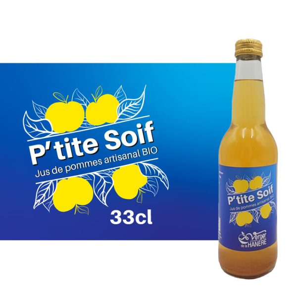 « P&rsquo;tite soif » Jus de Pomme bio 33cl - Vins Rouges Harmonieux pour Chaque Occasion