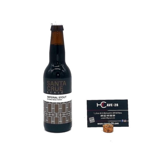 Brasserie Sainte Cru – Stout Tonka – Alsace – France - Vins Rouges Harmonieux pour Chaque Occasion