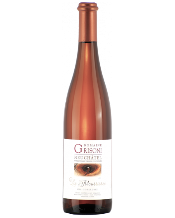 « Les Moussières » Oeil-de-Perdrix Neuchâtel AOC 2020 - Vins Rouges Harmonieux pour Chaque Occasion