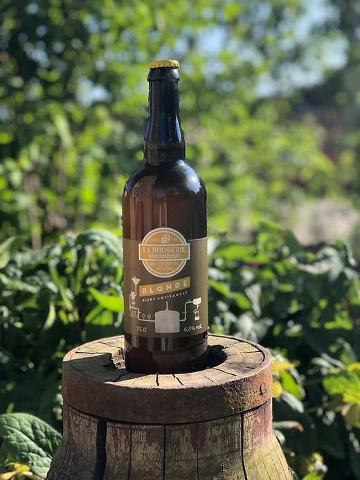 Bière La Mousserie « Blonde malte » 6.8% 75cl - Vins Rouges Harmonieux pour Chaque Occasion Bière La Mousserie « Blonde malte » 6.8% 75cl - Vins Rouges Harmonieux pour Chaque Occasion