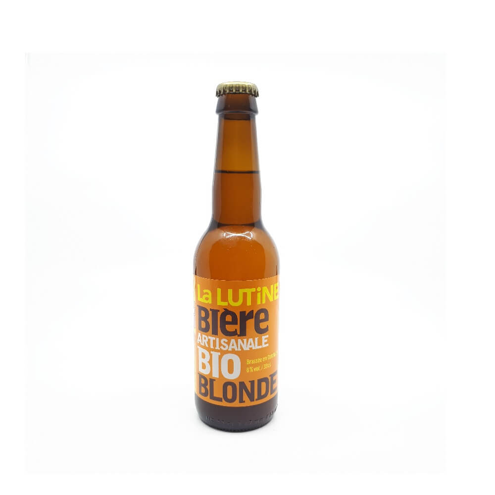 Bière Brasserie La Lutine (blonde) Bio 33cl - Vins Rouges Harmonieux pour Chaque Occasion Bière Brasserie La Lutine (blonde) Bio 33cl - Vins Rouges Harmonieux pour Chaque Occasion