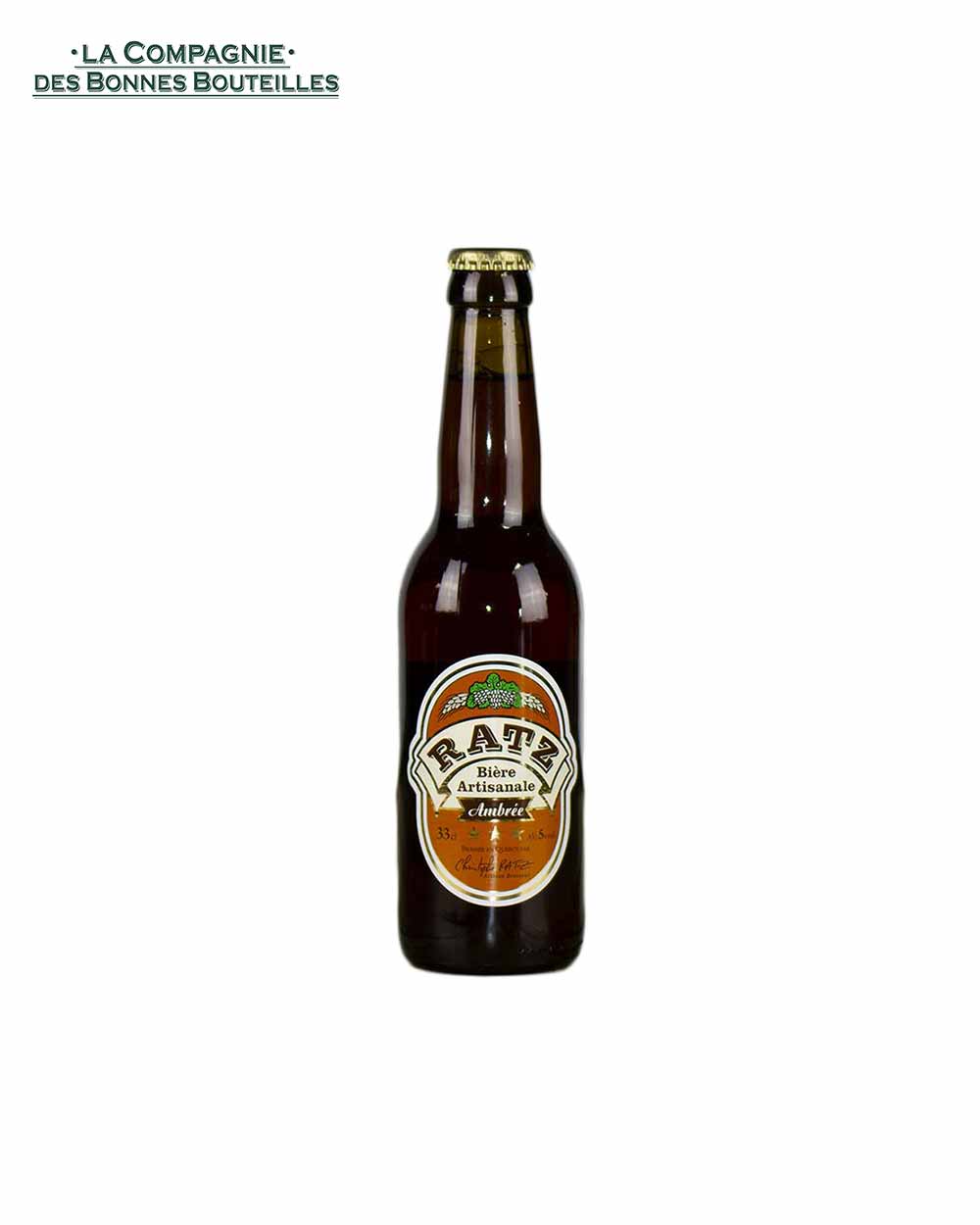 Bière Brasserie Ratz ambrée VP 33cl - Vins Rouges Harmonieux pour Chaque Occasion Bière Brasserie Ratz ambrée VP 33cl - Vins Rouges Harmonieux pour Chaque Occasion
