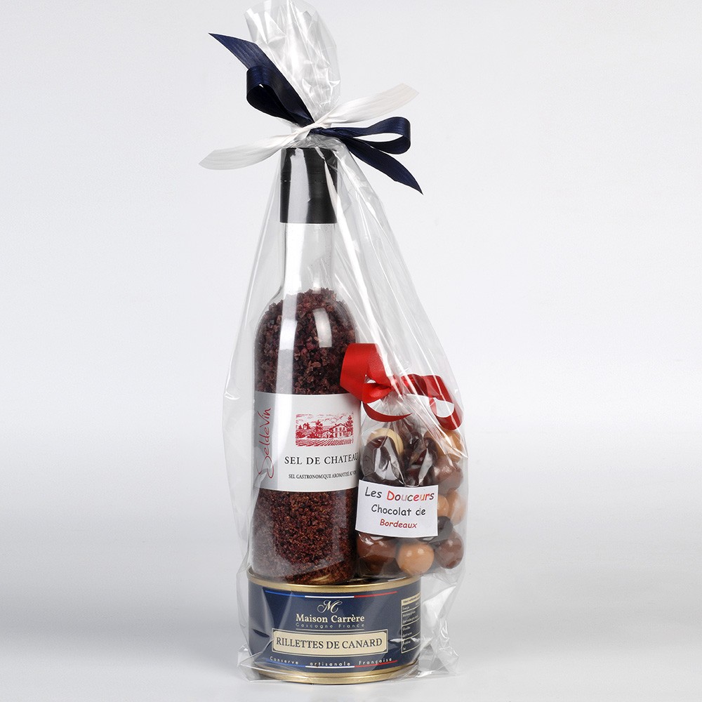 Cadeaux gourmands en sachet « Sel de Château » - Vins Rouges Harmonieux pour Chaque Occasion Cadeaux gourmands en sachet « Sel de Château » - Vins Rouges Harmonieux pour Chaque Occasion