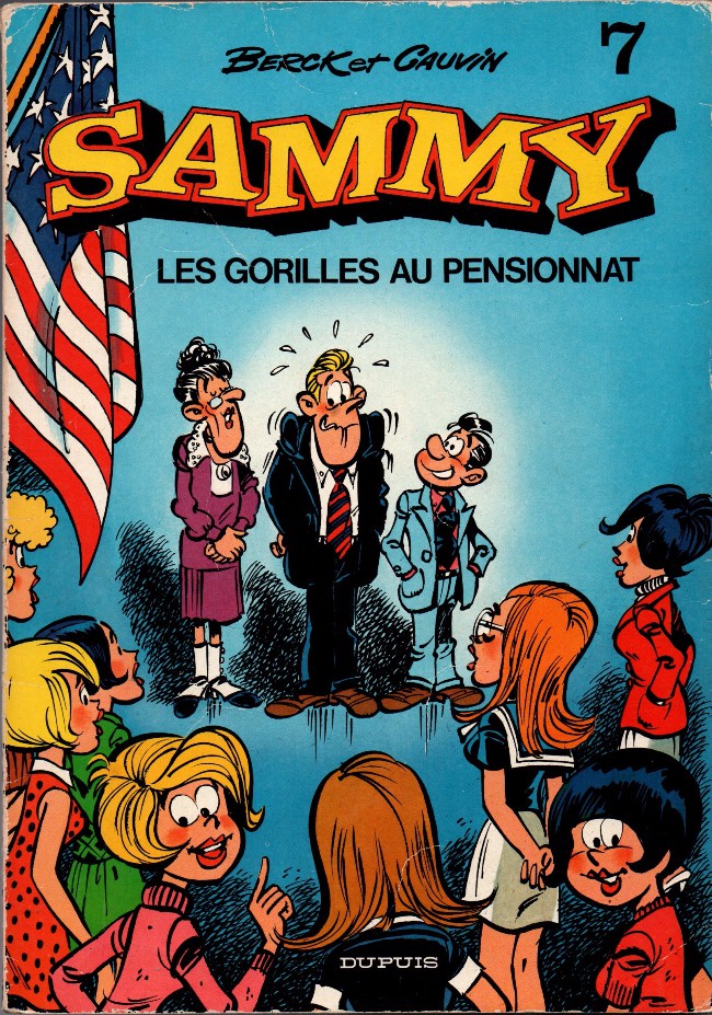 Berck & Cauvin – Sammy N° 7 « Les Gorilles au pensionnat » (1976) - Vins Rouges Harmonieux pour Chaque Occasion Berck & Cauvin – Sammy N° 7 « Les Gorilles au pensionnat » (1976) - Vins Rouges Harmonieux pour Chaque Occasion